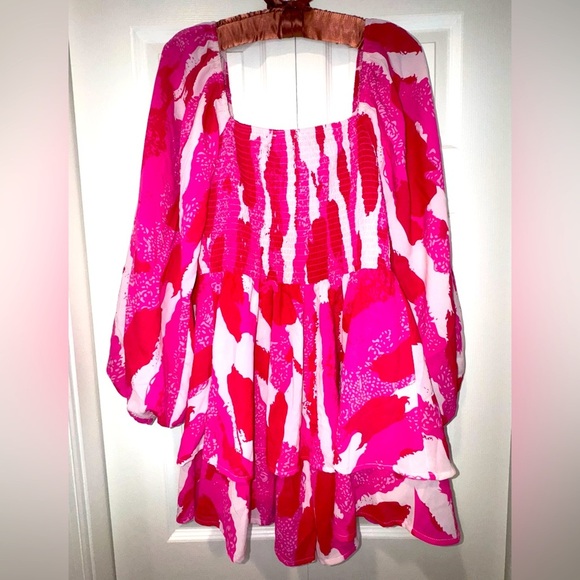 Entro Joni Tiered Long Sleeve Romper. Size M EUC. - Picture 13 of 16